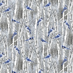 Blue - Winter Wildlife